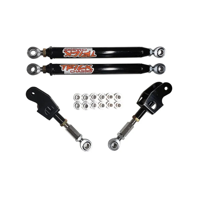 15/8 Chromoly Rear Lower Control Arms & Double Adjustable Uppers
