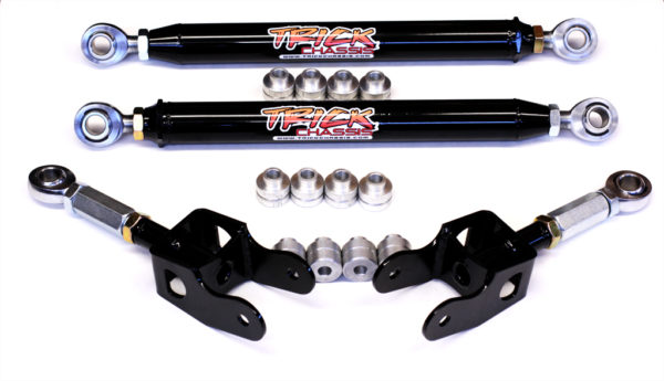 1-5/8 Chromoly Rear Lower Control Arms & Double Adjustable Uppers